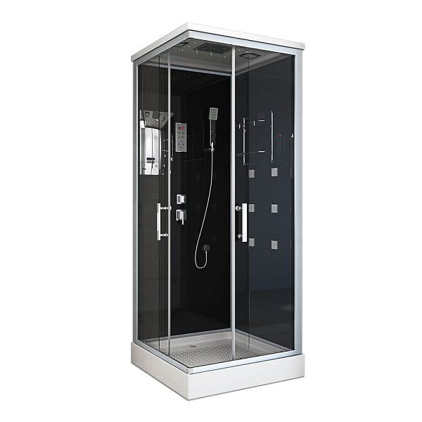 Cabine de douche HOME DELUXE WAVE - M 90 x 90 cm, 1012