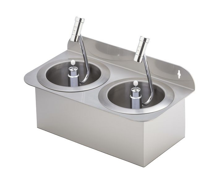 Lölsberg i.ScoopShower Unlimited Silver Système de douche doseur rond WATERSTOP XL, double extra-large (version d'extension), 925 127
