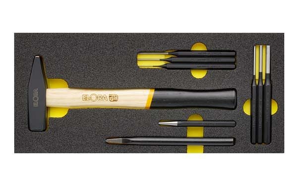 Ensemble d'outils à main ELORA, module en 9 parties OMS-12, 0000411201000