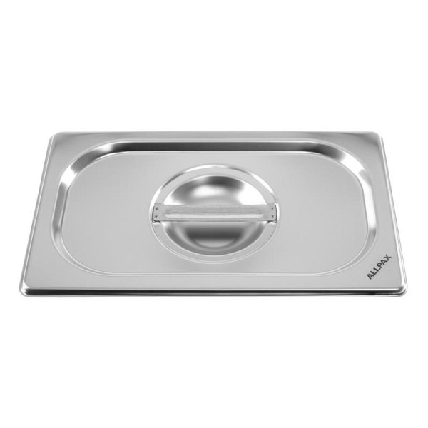 Couvercle ALLPAX pour récipient GN 1/4 en acier inoxydable, sans coupe cuillère, 10007171