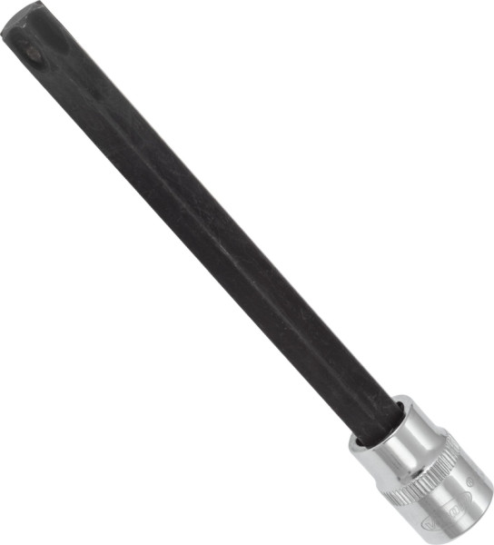Embout de tournevis VIGOR TORX, carré creux 10 mm (3/8"), profil TORX interne, T55, longueur : 133 mm, pour fonctionnement manuel, V6097