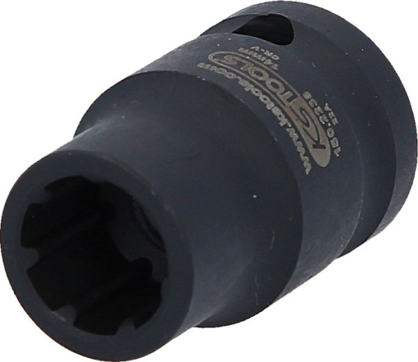KS Tools Douille spéciale pour étrier de frein 1/2", 7 pans, 14 mm, longueur 50 mm, 150.2238