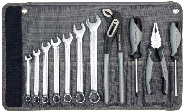 Sac à outils Kraftwerk, 11 pièces, 208101000