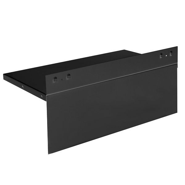 Etagère murale perforée ADB en tôle d'acier, L 435 x P 250 mm, 73187