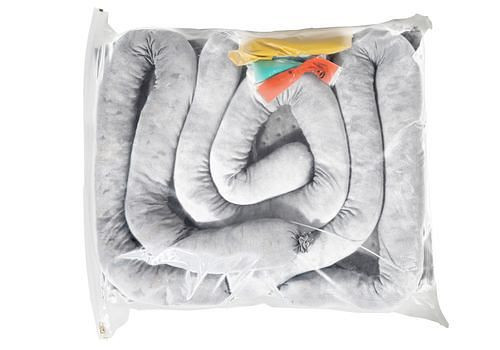 Kit d'urgence DENSORB dans sac de transport avec tapis et serpents, huile, 116-660