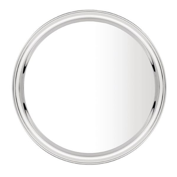 OLYMPIA plateau de service rond inox 35.5cm, DM193