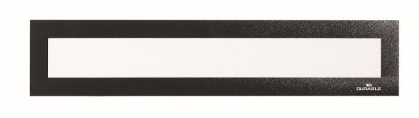 DURABLE DURAFRAME® Cadre d'information magnétique supérieur A3 portrait/A4 paysage, noir, paquet de 5, 498701