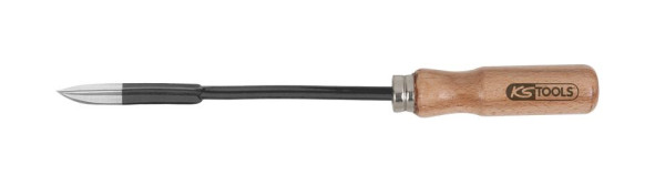 KS Tools Grattoir à cuillère triangulaire, 230 mm, 150.3248