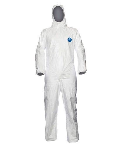 Combinaison de protection chimique DuPont Tyvek Classic Xpert, catégorie III, type 5, 6, blanc, taille. M, 129-883