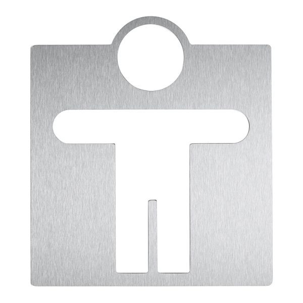 Wagner EWAR pictogramme homme AC400, finition satinée, 700400