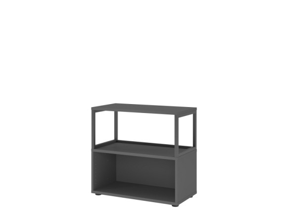 Etagère Hammerbacher, 2OH, graphite, VFW28RERG/G