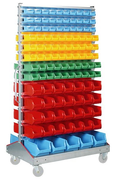Allit ProfiPlus Depot Étagère mobile pour boîtes de présentation empilables >RHD< 226, poids : 133,27 grammes, 455920