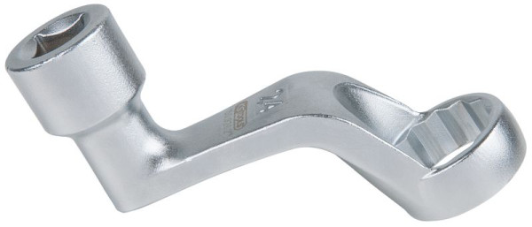 KS Tools Clé à filtre à huile 1/2" pour vidange d'huile de boîte de vitesses DSG pour moteurs à rampe commune, courte, 24 mm, 150.9202