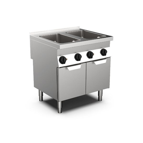 Cuiseur à pâtes électrique Mareno MO-700, 80cm 2x GN 1/1, 2x 28 litres, 170.454