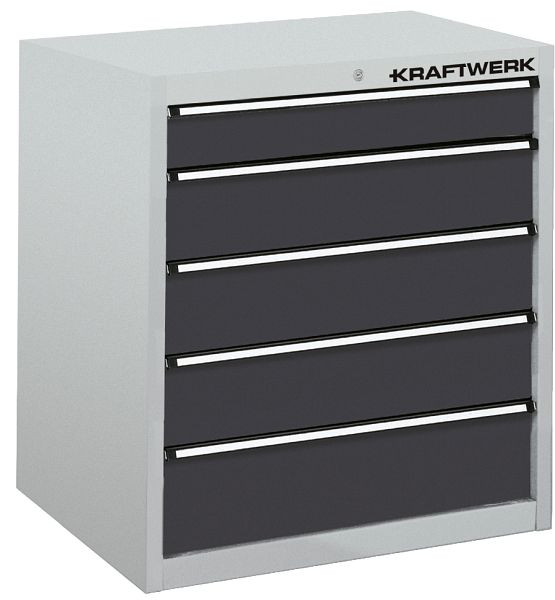 Armoire à tiroirs Kraftwerk 550 avec 5 tiroirs, 800x695x695 mm V150, 140080002