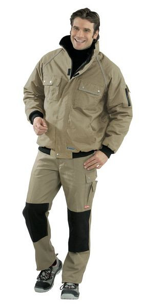 Blouson d'hiver Planam Canvas 320, kaki/noir, taille M, 2185048