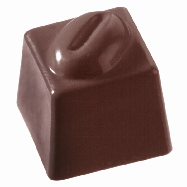 Schneider moule chocolat cube praliné + grain de café, 25x25x25, 275x135 mm, 421019