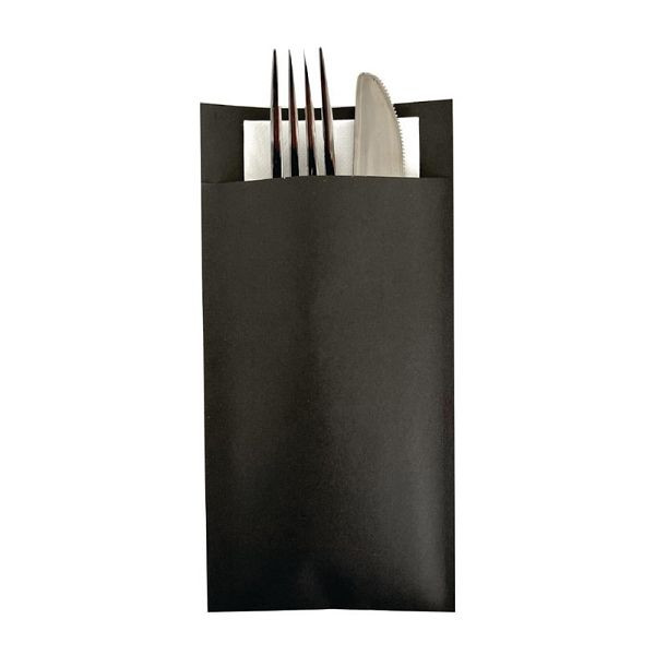 Sac à Couverts Europochette Royal avec Serviette Double Point (200 pièces), DM066