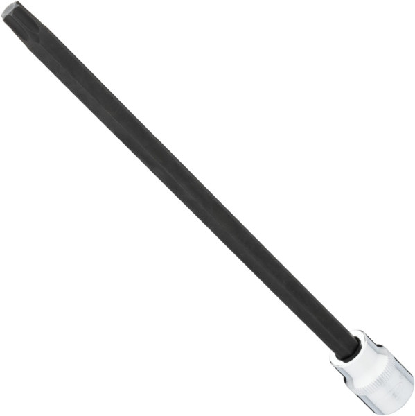 Embout de tournevis VIGOR TORX, carré creux 10 mm (3/8"), profil TORX interne, T45, longueur : 193 mm, pour fonctionnement manuel, V6101