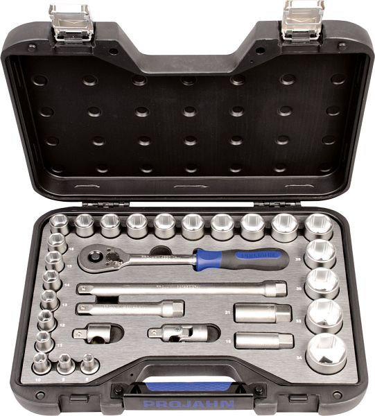Projahn Boîtier de douilles professionnelles 1/2 "PROJAHN, 30 pièces, 3901201