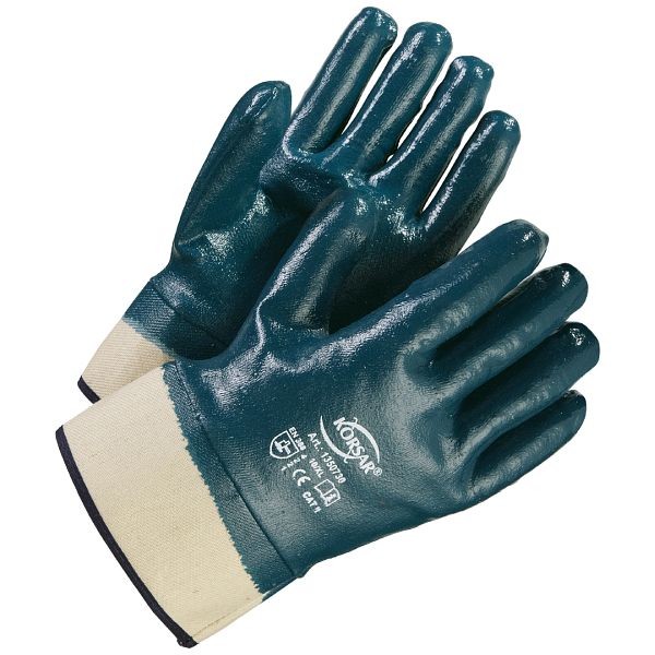 Korsar K-Tril bleu en taille 10, paquet de 12 paires, 1350730010