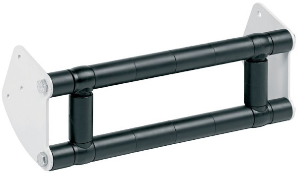 Guide de tuyau Ebinger fermé, en bas, 690mm, 6.000.004.690