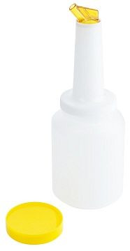 Récipient de mélange/conservation Contacto 2 l bec et couvercle : JAUNE, 5843/204