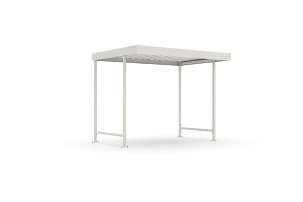Toiture WSM Leipzig L12 RAL 9002 en kit, 102001868