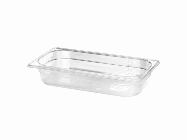 Récipient Schneider GN polycarbonate, GN1/3 176x325x65 mm, 2,4L, 530120