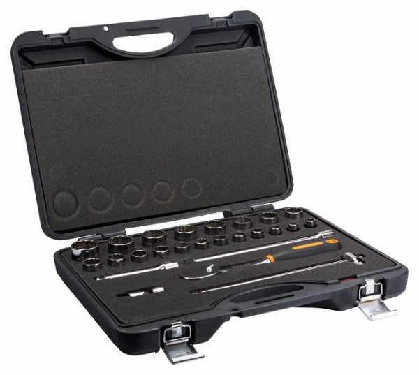 Jeu de clés à douille Bahco 1/2", 25 pièces, 7825MBP