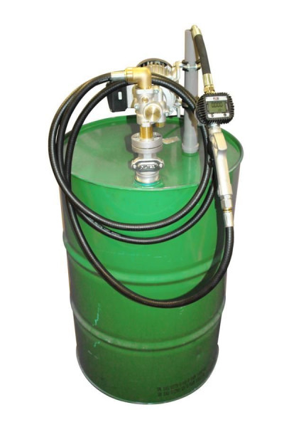 Pompe vide-fût ZUWA VISCOMAT 200 pour huiles, 230 V, avec compteur K400, débit 9 l/min, P26200