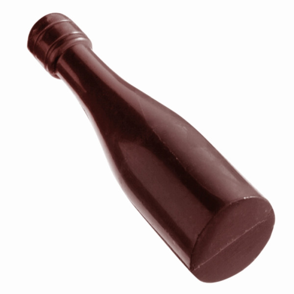 Bouteille de champagne forme chocolat Schneider, 90x24x12mm -275x175 mm, forme double, 422038