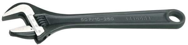 Clé à fourche simple GEDORE, réglable 8", phosphatée, 6380640