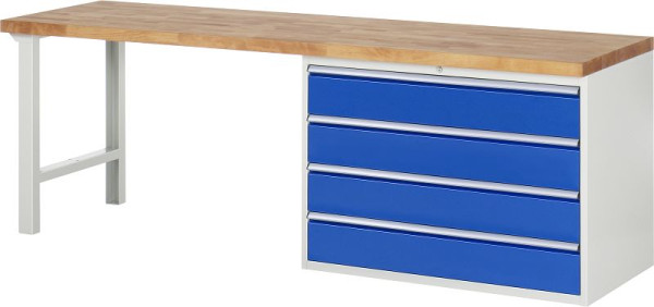 Etabli RAU série 7000 - modèle 7709, L2500 x P700 x H890 mm, 13-7709A1-257B4M.11