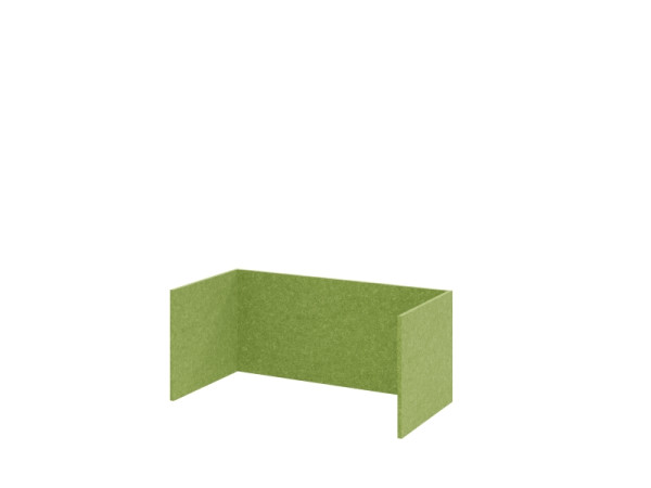 Insert en feutre Hammerbacher FlexWall 80 cm, 1 OH, vert mai, VFWF18/H