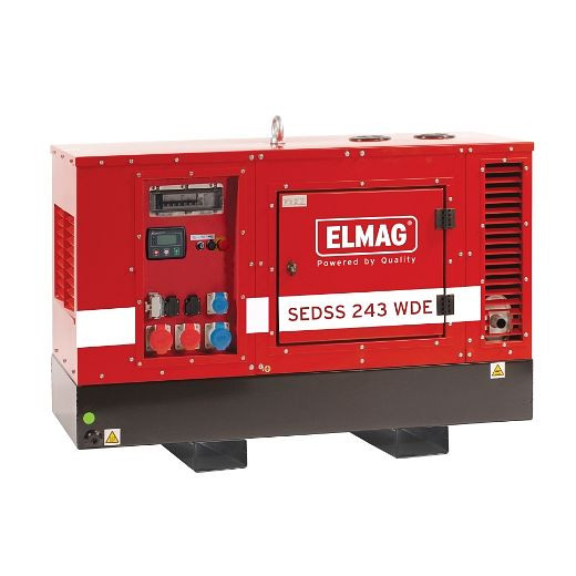 Groupe électrogène ELMAG SEDSS 243WDE-AVR-DSE4520-V2, 00754
