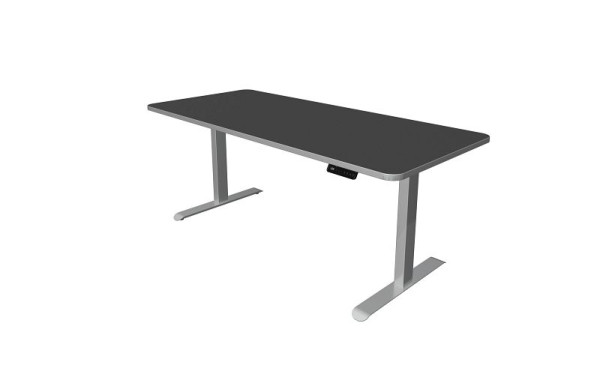 Table assis/debout Kerkmann, Move 3 Premium, L 1800 x P 800 mm, réglable en hauteur électriquement de 720 à 1210 mm, anthracite, 10331613