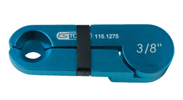 Déverrouillage de ciseaux KS Tools, aluminium bleu, 3/8", 115.1275