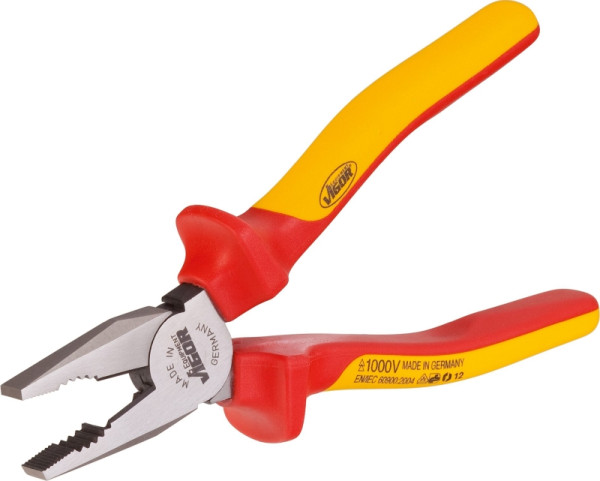 Pince universelle VIGOR VDE, 180 mm, V2628