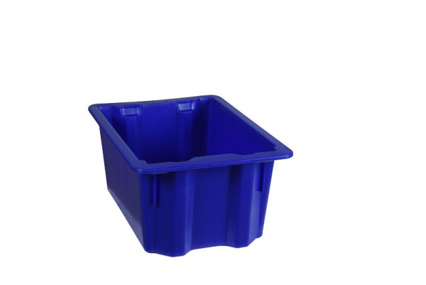 Plastipol-Scheu K 400/1 POLYBOX PP BLEU, 400 mm x 280 mm x 180 mm, 28410011
