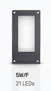 Hagneone PLANONLIGHT LED 5W / F NOIR, 10386