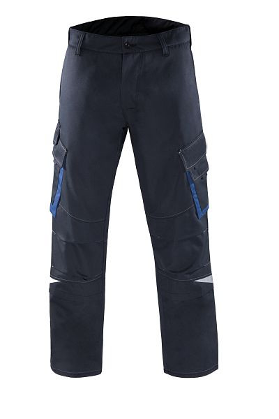 Pantalon ROFA 5122211 entièrement bicouche, taille 23, couleur 560-gris granit/bleu royal, 5122211-560-23