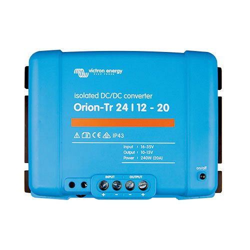 Convertisseur DC/DC Victron Energy Orion-Tr 48/12-30 iso, 1-67-012325, ORI481240110