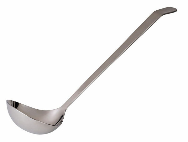 Louche APS, longueur totale : 31 cm, inox 18/10, façade polie, manche mat, 00595