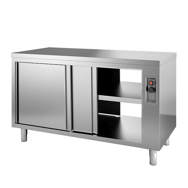 Armoire chauffante Vaiotec TOPLINE 600 / porte coulissante vers la trappe L : 1400 mm, 10853