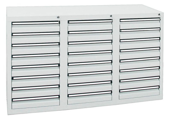 armoire à tiroirs émoussés série STS 410, RAL 7035/7035, 24 tiroirs (24x100 mm), 7103107