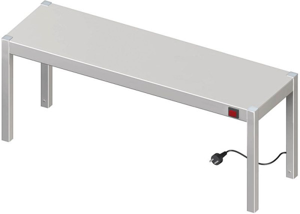 Pont thermique Stalgast 1 niveau 1300x400x400 mm avec radiateurs infrarouges céramiques, VWE13400