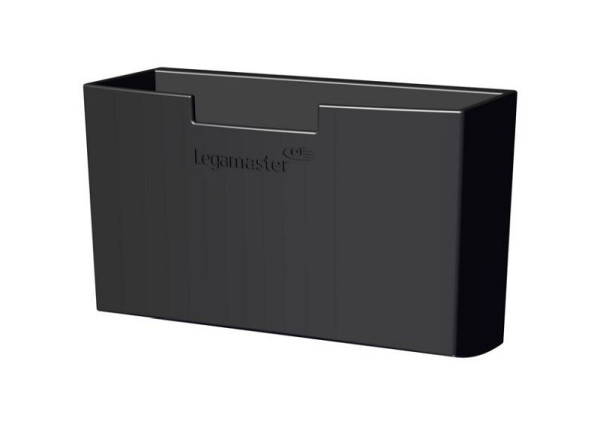 Legamaster Porte-accessoires pour tableau en verre, Magnétique, 9,8 x 15,8 x 6,9 cm, Noir, 7-122700