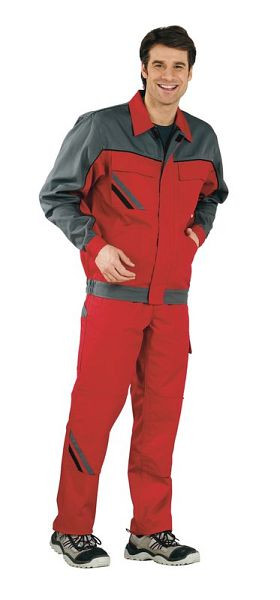 Veste à ceinture Planam Highline, rouge/ardoise/noir, taille 66, 2316066