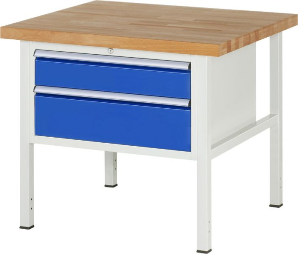 Etabli RAU série 8000 - modèle 8233, L1000 x P900 x H840 mm, base système L860 x P850 x H800 mm, 03-8233A2-109B4S.11